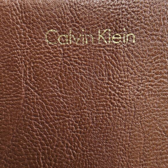 Calvin Klein Brown Wristlet Wallet Clutch Bag - Picture 3 of 4